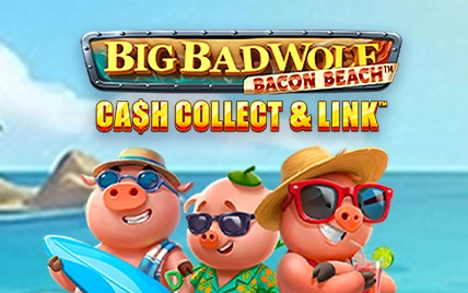 Big Bad Wolf Cash Collect & Link Bacon Beach