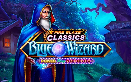 Fire Blaze: Blue Wizard PowerPlay Jackpot